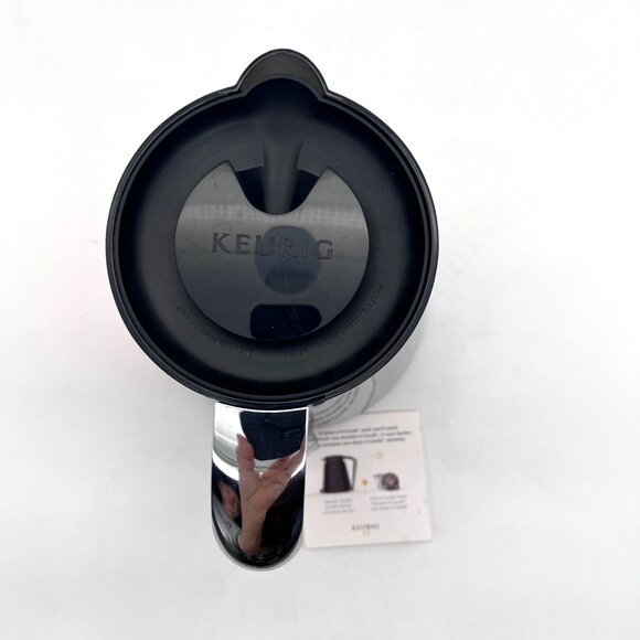 Keurig K-Carafe Black Coffee Pot 2.0 1 Quart Chrome Handle New Unused - Picture 7 of 10
